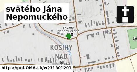 svätého Jána Nepomuckého