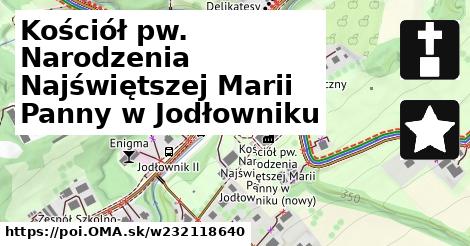 Kościół pw. Narodzenia Najświętszej Marii Panny w Jodłowniku