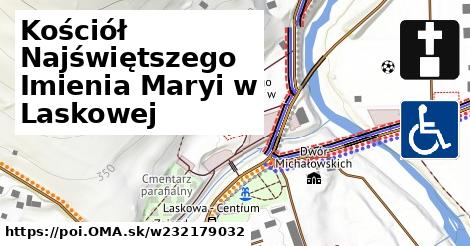 Kościół Najświętszego Imienia Maryi w Laskowej