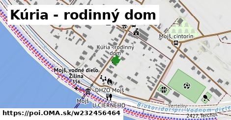 Kúria - rodinný dom