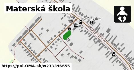 Materská škola