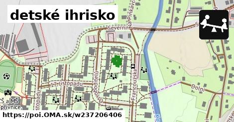 detské ihrisko