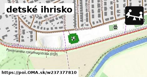 detské ihrisko