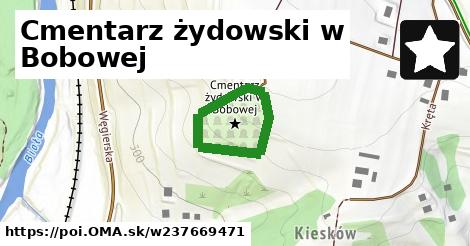 Cmentarz żydowski w Bobowej