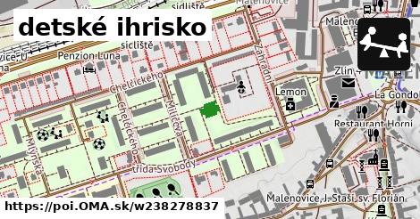 detské ihrisko