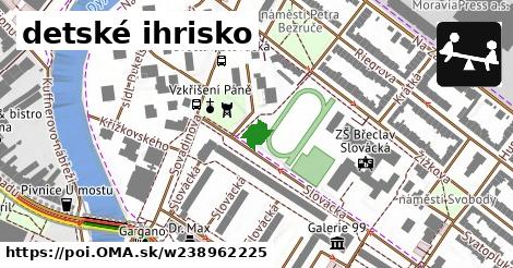 detské ihrisko