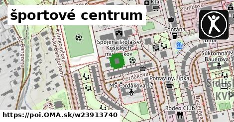 športové centrum