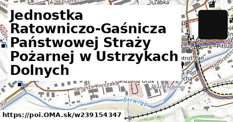 Jednostka Ratowniczo-Gaśnicza Państwowej Straży Pożarnej w Ustrzykach Dolnych