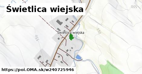 Świetlica wiejska