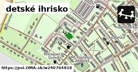 detské ihrisko