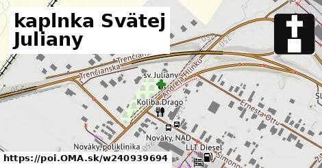 kaplnka Svätej Juliany