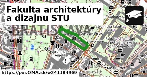 Fakulta architektúry a dizajnu STU