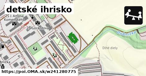 detské ihrisko