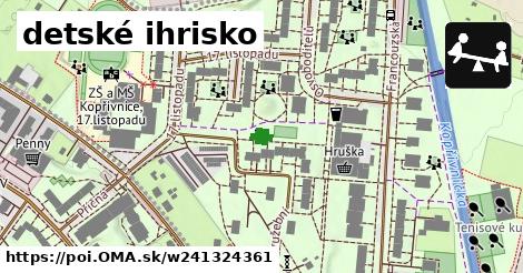 detské ihrisko