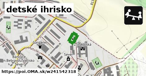 detské ihrisko