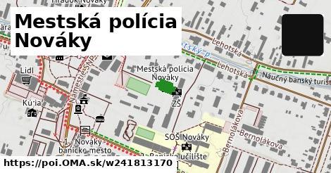 Mestská polícia Nováky