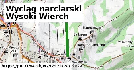 Wyciąg narciarski Wysoki Wierch