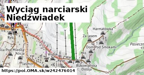 Wyciąg narciarski Niedźwiadek