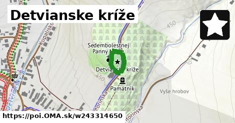 Detvianske kríže