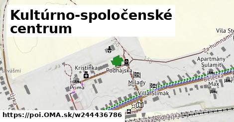 Kultúrno-spoločenské centrum