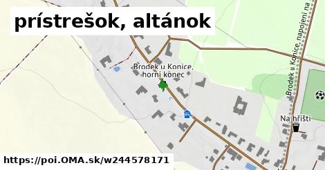 prístrešok, altánok