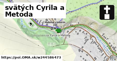 svätých Cyrila a Metoda