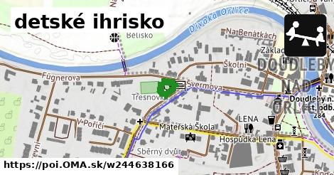 detské ihrisko