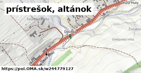 prístrešok, altánok