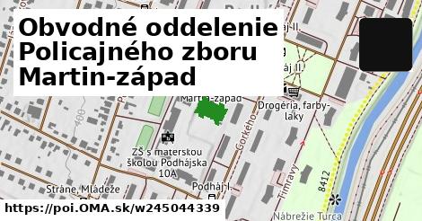 Obvodné oddelenie Policajného zboru Martin-západ