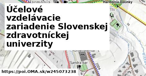 Účelové vzdelávacie zariadenie Slovenskej zdravotníckej univerzity