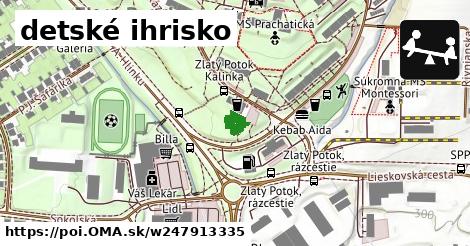 detské ihrisko