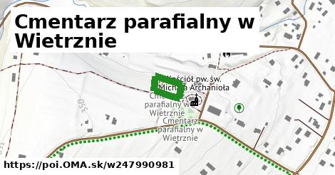 Cmentarz parafialny w Wietrznie