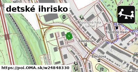 detské ihrisko