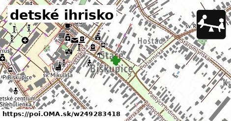 detské ihrisko