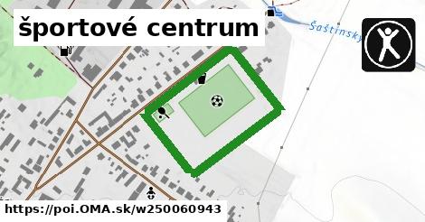 športové centrum