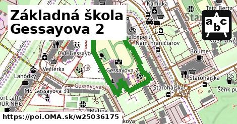 Základná škola Gessayova 2