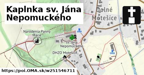 Kaplnka sv. Jána Nepomuckého