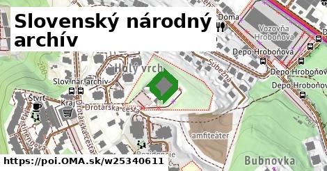 Slovenský národný archív