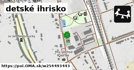 detské ihrisko