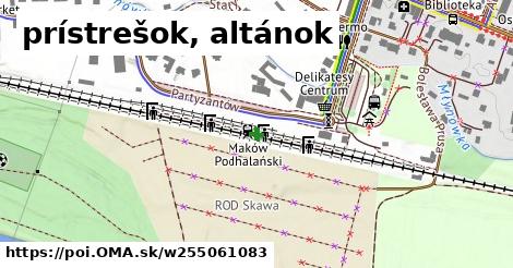 prístrešok, altánok