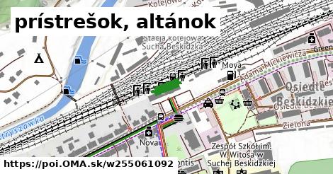 prístrešok, altánok