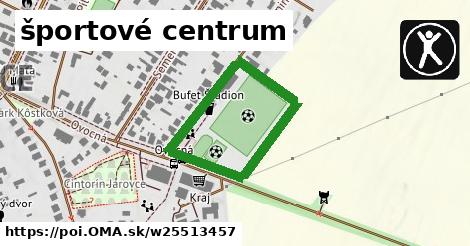 športové centrum