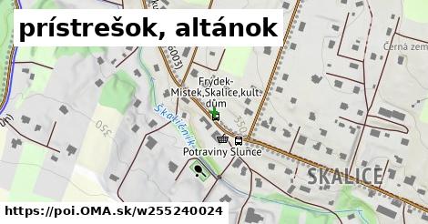 prístrešok, altánok