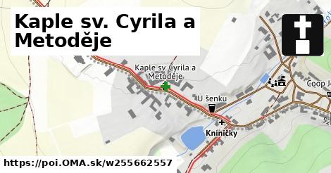 Kaple sv. Cyrila a Metoděje