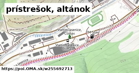 prístrešok, altánok