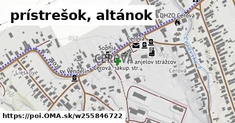 prístrešok, altánok