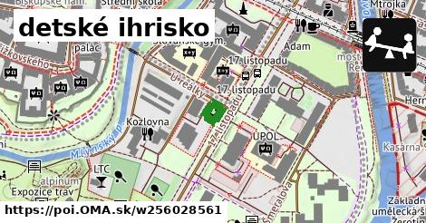 detské ihrisko