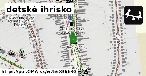 detské ihrisko