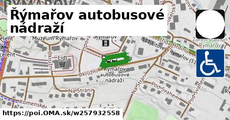 Řýmařov autobusové nádraží