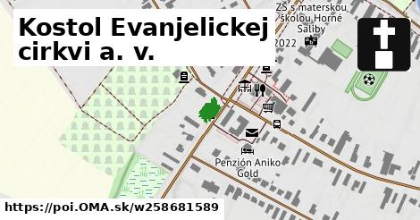 Kostol Evanjelickej cirkvi a. v.